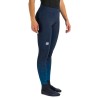 Warme Damenstrumpfhose Sportful Squadra W Galaxie Blau